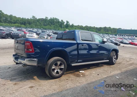 2019 Ram 1500 Laramie 4X4 6'4 Box из США, поврежденный, VIN 1C6SRFRT1KN920358